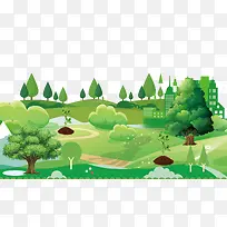 ��ɫ����ˮ����ľ����ͼ-������