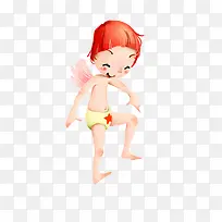 带翅膀的小男孩-空若网 带翅膀的小男孩-空若网