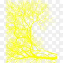 黄色密集树枝甜品-空若网 黄色密集树枝甜品-空若网