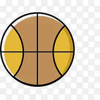 扁平化篮球PNG下载-空若网 扁平化篮球PNG下载-空若网
