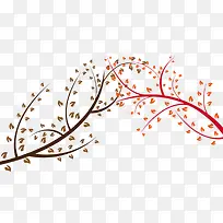 手绘树枝-空若网 手绘树枝-空若网