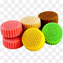 可口水果月饼白底图-空若网 可口水果月饼白底图-空若网