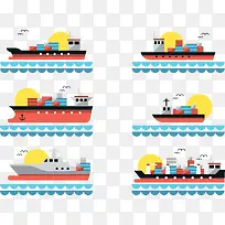 彩色轮船-空若网 彩色轮船-空若网