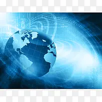 梦幻地球科技背景-空若网 梦幻地球科技背景-空若网