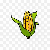 卡通蔬菜玉米-空若网 卡通蔬菜玉米-空若网