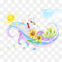 卡通手绘动画背景-空若网 卡通手绘动画背景-空若网