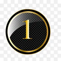 金色数字标签-空若网 金色数字标签-空若网