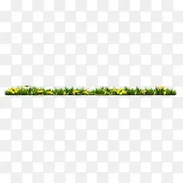 小草花朵边框元素-空若网 小草花朵边框元素-空若网