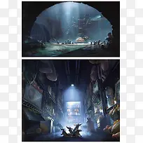 老鼠一家生活插画-空若网 老鼠一家生活插画-空若网