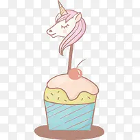 手绘杯子蛋糕-空若网 手绘杯子蛋糕-空若网