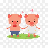 卡通猪PNG下载-空若网 卡通猪PNG下载-空若网