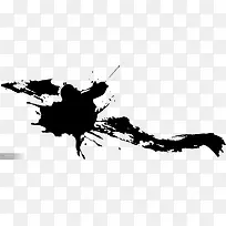 墨迹墨点墨笔画-空若网 墨迹墨点墨笔画-空若网