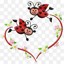 爱心瓢虫-空若网 爱心瓢虫-空若网