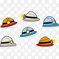 矢量图矿工帽-空若网 矢量图矿工帽-空若网