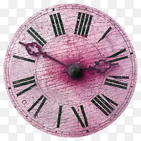 红色创意挂钟-空若网 红色创意挂钟-空若网