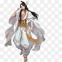 创意人物白衣少年-空若网 创意人物白衣少年-空若网