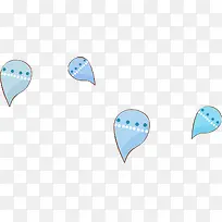 蓝色水滴底纹-空若网 蓝色水滴底纹-空若网