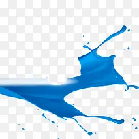 水彩墨迹 蓝色-空若网 水彩墨迹 蓝色-空若网