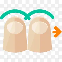 手指图标-空若网 手指图标-空若网