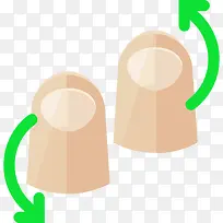 手指图标-空若网 手指图标-空若网