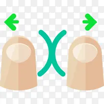 手指图标-空若网 手指图标-空若网