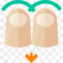 手指图标-空若网 手指图标-空若网