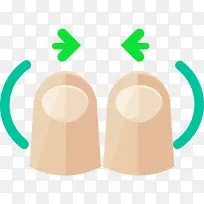 手指图标-空若网 手指图标-空若网