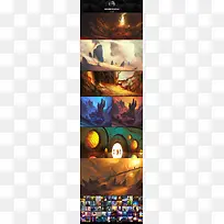 武侠小说手绘插画-空若网 武侠小说手绘插画-空若网