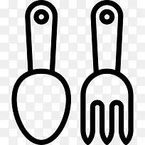 餐具图标-空若网 餐具图标-空若网