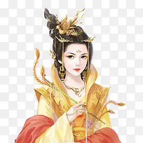 皇后 手绘古风-空若网 皇后 手绘古风-空若网