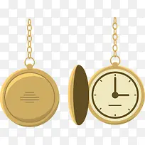 矢量手绘怀表-空若网 矢量手绘怀表-空若网