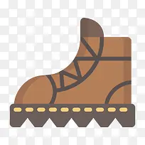 灰色扁平化靴子元素-空若网 灰色扁平化靴子元素-空若网