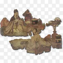 中国画 酒文化插画-空若网 中国画 酒文化插画-空若网