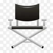黑色金属老板椅PNG矢量-空若网 黑色金属老板椅PNG矢量-空若网
