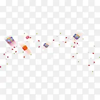 漂浮的三角形礼物-空若网 漂浮的三角形礼物-空若网