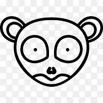 菲律宾眼镜猴图标-空若网 菲律宾眼镜猴图标-空若网