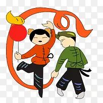 二人转动画图案-空若网 二人转动画图案-空若网