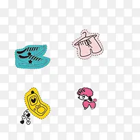 卡通鞋子裤子电话-空若网 卡通鞋子裤子电话-空若网