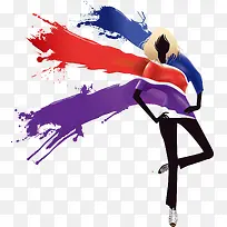 创意合成油漆喷溅-空若网 创意合成油漆喷溅-空若网