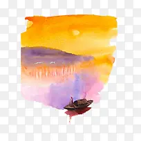 彩色渲染插画-空若网 彩色渲染插画-空若网