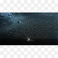 墨绿色玻璃气泡海报背景-空若网 墨绿色玻璃气泡海报背景-空若网