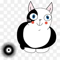 手绘卡通猫咪-空若网 手绘卡通猫咪-空若网