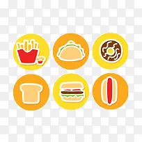 健康饮食食物小图标-空若网 健康饮食食物小图标-空若网