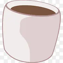 矢量图装着咖啡的杯子-空若网 矢量图装着咖啡的杯子-空若网