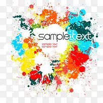 圆形彩色喷墨-空若网 圆形彩色喷墨-空若网