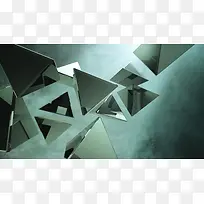 立体三角形复古背景-空若网 立体三角形复古背景-空若网