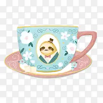 彩绘咖啡杯-空若网 彩绘咖啡杯-空若网