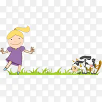 吃草的牛-空若网 吃草的牛-空若网