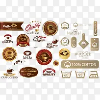 精美生活标签矢量-空若网 精美生活标签矢量-空若网