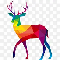 多彩的鹿-空若网 多彩的鹿-空若网